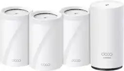 Coolblue TP-Link Deco BE65 Wifi 7 Lot de 3 + Deco BE25 Outdoor aanbieding