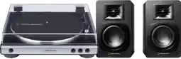 Coolblue Audio Technica AT-LP60XUSBGM + Audio-Technica ATH-SP3X Noir aanbieding