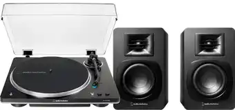 Coolblue Audio Technica AT-LP70xBT Noir + Audio-Technica ATH-SP3X Noir aanbieding