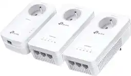 Coolblue TP-Link TL-WPA8635P Kit Wifi 1300 Mbps 3 Adaptateurs aanbieding