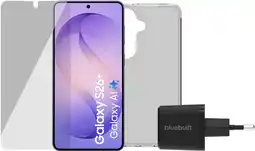 Coolblue Samsung Galaxy S26 Plus 256 Go Bleu Foncé 5G + Pack d'Accessoires Complet aanbieding