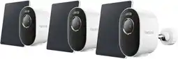 Coolblue Reolink Argus B330 + Solar Panel Lite Lot de 3 aanbieding