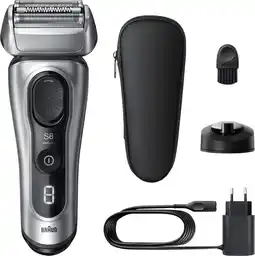 Coolblue Braun Series 8 8617S Zilver aanbieding