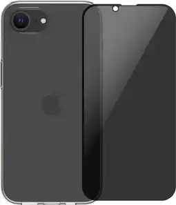 Coolblue BlueBuilt Back Cover iPhone 17e/16e Transparant + Privacy Filter Screenprotector Glas aanbieding