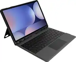 Coolblue BlueBuilt Samsung Galaxy Tab S10 FE Plus Toetsenbord Hoes AZERTY Zwart aanbieding