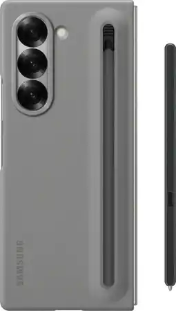 Coolblue Samsung Galaxy Z Fold 6 Back Cover met S Pen Grijs aanbieding