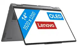 Coolblue Lenovo Yoga 7 2-in-1 OLED Copilot+ PC 14ILL10 83JQ007TMB Azerty aanbieding