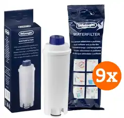 Coolblue De'Longhi Waterfilter 9 stuks aanbieding
