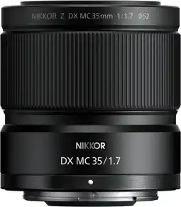 Coolblue NIKON NIKKOR Z DX MC 35 mm f/1,7 aanbieding