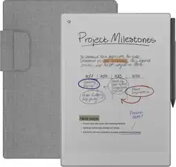 Coolblue reMarkable Paper Pro + BlueBuilt Book Case Grijs aanbieding