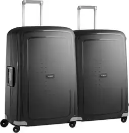 Coolblue Samsonite S'Cure Valise à 4 Roulettes 75 cm Lot de 2 Black aanbieding