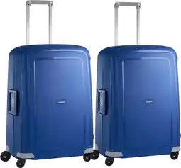 Coolblue Samsonite S'Cure Valise à 4 Roulettes 69 cm Lot de 2 Dark Blue aanbieding