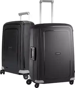 Coolblue Samsonite S'Cure Valise à 4 Roulettes 55+69 cm Black aanbieding