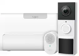 Coolblue TP-Link Tapo D210 Sonnette Vidéo Connectée + H500 CentralHub aanbieding