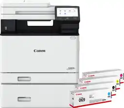 Coolblue Canon i-SENSYS MF754 CDW II + 1 Set de Toners Supplémentaires aanbieding