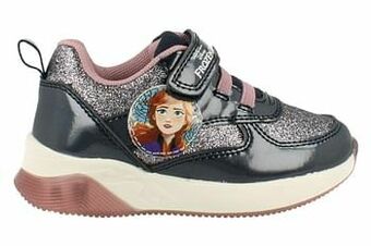 Berca Shoes Disney Frozen Sneaker Laag Meisjes Maat 24/32 Met Lichtjes - Blauw aanbieding