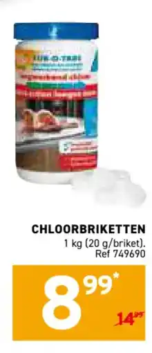 Trafic Chloorbriketten aanbieding
