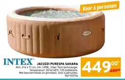 Trafic Jacuzzi purespa sahara aanbieding