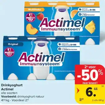 Drinkyoghurt Actimel