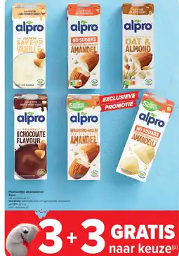 Carrefour Plantaardige amandeldrink alpro aanbieding