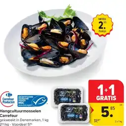 Carrefour Hangcultuurmosselen carrefour aanbieding