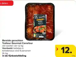 Carrefour Bereide gerechten traiteur gourmet carrefour aanbieding