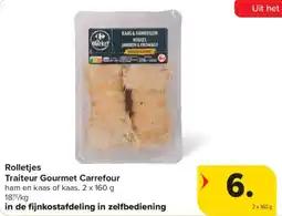 Carrefour Rolletjes traiteur gourmet carrefour aanbieding