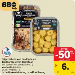 Carrefour Bijgerechten van aardappelen Traiteur Gourmet Carrefour aanbieding