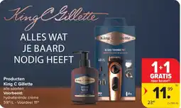 Carrefour Producten King C Gillette aanbieding