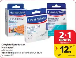 Carrefour Drogisterijproducten Hansaplast aanbieding