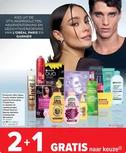 Carrefour L'Oréal Paris en Garnier aanbieding