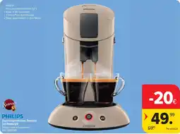 Carrefour Philips Espressomachine SenseoHD7806/35 aanbieding