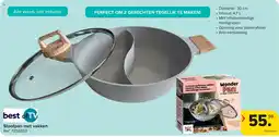 Carrefour Best of TV Stoofpan met vakken aanbieding