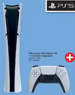 Carrefour PS5-console Slim Digital 1 TB +1 controller inbegrepen aanbieding