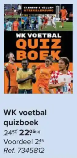 Carrefour WK voetbal quizboek aanbieding