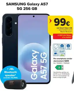 Carrefour Samsung Galaxy A57 5G 256 GB aanbieding