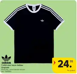 Carrefour Adidas T-shirt voor heren Adidas Originals aanbieding
