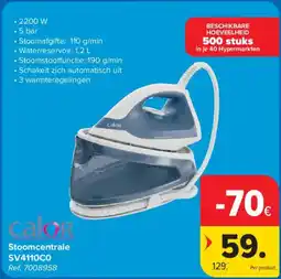 Carrefour Calor Stoomcentrale SV4110C0 aanbieding