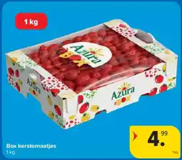 Carrefour Box kerstomaatjes aanbieding