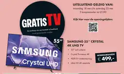 Woonsquare Samsung Crystal 4K UHD TV aanbieding