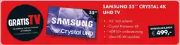 Woonsquare Samsung Crystal 4k UHD TV aanbieding