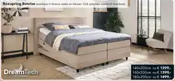 Woonsquare DreamTech Boxspring Sunrise aanbieding