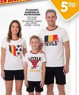 Trafic Pyjashort kinderen of volwassenen aanbieding