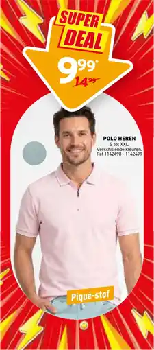 Trafic Polo Heren aanbieding