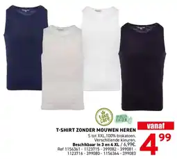 Trafic T-shirt zonder mouwen heren aanbieding