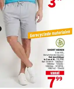 Trafic Short heren aanbieding