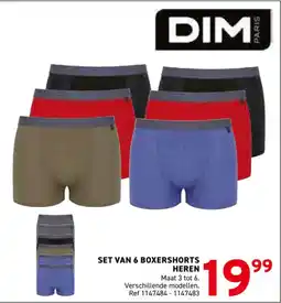 Trafic Set van 6 boxershorts heren aanbieding