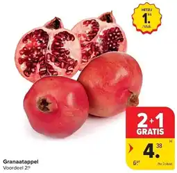 Carrefour Granaatappel aanbieding