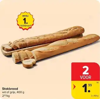 Carrefour Stokbrood aanbieding