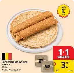 Carrefour Pannenkoeken Original Annie's aanbieding